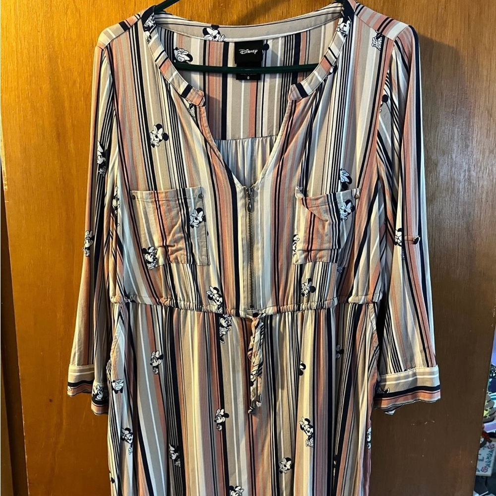 Torrid Minnie Mouse Striped Dress